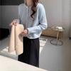 Cárdigan de Punto para Otoño e Invierno Simple y Versátil Estilo Pequeño Aroma Nuevo Estilo Coreano 2025 Dulce y Fresco Chaqueta Suéter de Alta Calidad para Mujer