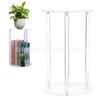 Soporte de acrílico transparente de fábrica para plantas verdes de interior y exterior, soporte de maceta de acrílico, adecuado para plantas de interior