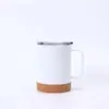 Nueva Taza Térmica de Acero Inoxidable 304 con Base de Corcho, Taza Térmica con Base Suave, Vaso Recto con Corcho, Taza de Oficina con Base de Corcho, Vaso Recto