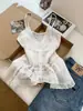 Nuevo Producto Primavera/Verano 2026: Camisola de alta gama, sexy, estilo puro deseo, con ribete de encaje, bordada, asimétrica para mujer