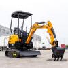 Excavadora HT13 para recuperación de tierras de montaña, tierras agrícolas, huertos, suelo suelto, exportada a Nueva Zelanda, con gancho estándar europeo de cinco filas.