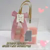 Sacola de Presente Premium com Laço, Cartão, Copo Duplo para Bebidas, Conjunto de Toalhas, Lembrancinha de Casamento, Lembrança de Agradecimento, Compra em Grupo no Atacado