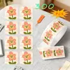 Pegatinas de Gracias Pegatinas Cuadradas para Sellar 300 Piezas Etiquetas Adhesivas Venta al por Mayor Lindas Pegatinas para Diario