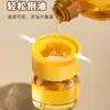 Cepillo de Aceite para el Hogar Resistente a Altas Temperaturas Botella de Aceite Integrada Vidrio Grado Alimenticio Cocina Panqueques Horneado Barbacoa Cepillo de Silicona Horneado