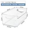 Caixa de armazenamento de geladeira personalizada PET transparente armazenamento de cozinha para mesa caixa de armazenamento para acabamento fruta e legume suprimentos de cozinha atacado