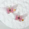 Grampo de cabelo de arco de super fada com asas de borboleta em movimento grampo de cabelo quebrado grampo de cabelo inteligente tridimensional infantil sem ferimentos no cabelo