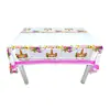 Comercio Exterior Rosa Ceja Unicornio Suministros para Fiesta de Cumpleaños Mantel Plato de Papel Bandera Banderín Set de Decoración