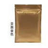 Ventas Directas de Fábrica de Bolsas Autocierre de Papel de Aluminio de Colores para Té, Dulces, Alimentos, Bocadillos y Bolsas de Empaque Pequeñas