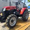 Trator de rodas Dongfanghong LX1504 150 cavalos de potência quatro rodas com cultivador rotativo de 3,2 m seis cilindros levante traseiro