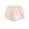 Atacado de Roupas Femininas Transfronteiriças Estilo Europeu e Americano Verão 2025 Novas Calças Listradas Soltas Cintura com Cordão Shorts Casuais