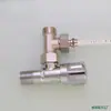 Conexiones Rápidas de Cobre Roscadas Interna y Externamente de 4/6 Pulgadas para Tubería de PE de 2/3 Pulgadas Dispensador de Agua Potable Directa