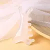 Herramienta de Resina Facial para Masaje de Ojos y Cabeza, Palo Gua Sha Cuatro en Uno, Cepillo Meridian Meridianos del Cuero Cabelludo