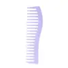 2025 Transfronterizo Nuevo Peine Pequeño Portátil Peine de Dientes Anchos Peine para Peinar el Cabello Peine Electroplateado Peine de Mano para Llevar en el Equipaje