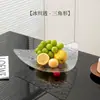 Bandeja de Frutas para Sala de Estar Uso Doméstico 2026 Modelo Nuevo de Gama Alta Lujo Exquisita Bandeja de Mesa de Café para Snacks y Frutas Secas