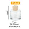 Garrafa de vidro espessada cilíndrica, frasco de aromaterapia volátil à prova de fogo, frasco de aromaterapia simples e moderno para uso doméstico, frasco de aromaterapia expansível com fragrância volátil