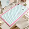 Alfombrilla de ratón calefactable de color crema, calentador de escritorio extragrande, diseño elegante para chicas, adecuada para escritorios de computadora de oficina, proporciona calor para las manos en invierno