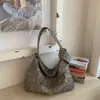 Nova Bolsa de Ombro Estampada de Leopardo para Mulheres Primavera 2026, Bolsa Tote Grande para o Dia a Dia Estilo Coreano, Bolsa de Braço Versátil de Alta Qualidade