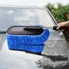 Herramienta para Lavado de Autos Mopa de Cera Retráctil Fibra Cepillo para Autos Mopa para Autos Plumero para Polvo Mopa de Cera de Chenilla para Autos