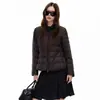 90% Plumón de Pato Pinghu 2026 Invierno Nuevo Estilo Coreano Ligera Chaqueta de Plumón para Mujer Corta Adelgazante Temperamento Versátil Ropa de Abrigo