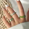 Conjunto de Anéis Abertos Multi-articulações Transfronteiriço Europeu e Americano 22 Peças Anel de Amor Design Feminino Nicho Anel Retrô