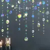 Espejo de disfraces navideños Guirnalda de oblea de estrella Día Nacional Escaparate Fiesta de cumpleaños Año Nuevo Decoración colgante