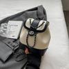 Mochila Niche de Alta Gama para Mujer Estilo Occidental 2023 Nueva Mochila Cadena Combinable Moda Viaje Mini Bolsa de Viaje