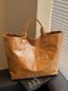 Nova Promoção Imperdível Bolsa de Mão Casual Estilo Americano em Papel DuPont Vintage Bolsa Tote Grande Capacidade Personalizada para Mulheres