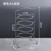 Estante de Platos Multicapa de Acero Inoxidable, Estante para Servir Fondue, Estante para Platos de Barbacoa, Estante Portátil para Alimentos, Estante Comercial para Preparación de Alimentos