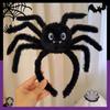 Muñeco de peluche de Halloween con forma de araña grande, diadema divertida para adultos, horquilla para el pelo, diadema de insectos con dibujos animados para mujer