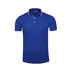 Comércio exterior por atacado Camiseta com logo estampado gola polo de manga curta macacão corporativo de alta qualidade Camiseta de algodão Tencel