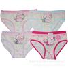 Ropa interior de algodón triangular para niños Ropa interior de algodón triangular de dibujos animados para niñas Bebés Niños Ropa interior de algodón al por mayor en stock