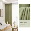 Cortinas de Chenilla Espiga, Nuevo Estilo Blackout para Dormitorio, Lujo Ligero Francés de Alta Gama, Tela para Cortina de Sol con Gancho para Sala de Estar, Hechas a Medida