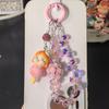 Encantos Originales Pop Mart Lindos para Hacer Manualidades con Cristal de Fresa y Hortensia para Correas de Teléfono, Colgantes de Bolsos y Colgantes de Coche