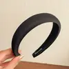 Diadema Retro de Color Café de Caña Ancha para Mujer para Otoño e Invierno, Nuevo Estilo 2025, Diadema de Gama Alta, Pinza para el Cabello para Lavarse la Cara, Accesorio para el Cabello
