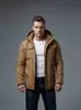 Jaqueta de Trabalho Retrô Americana Masculina HTN Outono Inverno Novo Estilo Casaco de Algodão Espesso com Veludo Jaqueta 100% Algodão Masculina