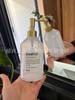 Botella Francesa de Fragancia Hombro Caído 500ml Gran Capacidad Polvo de Niña Transparente Hotel de Lujo Salón de Belleza Botella de Repuesto para Loción