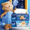 Papel Toalha Tempo Urso de Manteiga 15 Pacotes Guardanapo Espesso de 4 Camadas Papel Higiênico Papel Facial Pacote Econômico