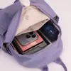 Mochila de Lienzo Personalizada con Zorro de Colores para Mujer 2026 Nueva Bolsa Casual para el Trabajo Mochila Pequeña de Nailon Transfronteriza