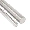Barra Maciza Redonda de Acero Inoxidable Pulido 201 304 316 Barra Maciza Redonda sin Rebabas Accesorios de Ferretería Materia Prima