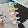 Presilhas de Cabelo Fofas para Crianças Ji Yi Presilhas Onduladas Pequenas Presilhas para Franja Lateral Presilhas de Cabelo de Desenho Animado para Estudantes Presilhas Bico de Pato Acessórios de Cabelo para Meninas