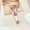 Mini Cortauñas de Dibujos Animados para Uñas de Casa Color Macarrón Lindo Estudiante Portátil Anti-salpicaduras Pequeños Cortauñas