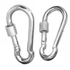 Hebilla de Cadena Galvanizada con Pestillo de Resorte, Gancho de Anillo de Hierro para Ganado, Hebilla para Correa de Perro, Venta al por Mayor desde el Fabricante
