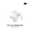 Prato de Jantar de Cerâmica Shadow Spinning de Fábrica Prato de Louça Sentido Avançado Pacote de Louça Individual Louça de Hotel Conjunto de Mesa Peça Única Comercial