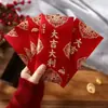 Sobres rojos de nuevo estilo para bodas, inauguraciones de casa, cumpleaños, celebraciones de luna llena y buena fortuna en el trabajo y los exámenes