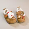 Zapatos de Algodón para Niñas con Forro de Felpa de Dibujos Animados Lindos, Calzado de Invierno Cálido para Niños, Nuevo Estilo 2025, Zapatos Birkenstock para Bebé