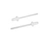 Ventas directas de fábrica Remache ciego de plástico general automotriz panel de muebles eléctricos fijos remache ciego de nailon blanco