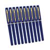Comércio exterior para poesia antiga beleza caneta gel azul caneta assinatura 0,5mm refil grande capacidade estudante escrita escritório