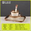Conjunto de Pratos Imitando Porcelana de Grau Alimentício Conjunto Especial de Quatro Peças de Melamina para Restaurante de Hot Pot da Culinária de Hunan Venda por Atacado