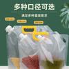 Bolsa de almacenamiento de granos para el hogar, con asa, a prueba de humedad e insectos, portátil, con boca de succión y sellado para granos.