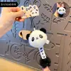 Baimao Original Llavero Colgante Mascota Linda Capibara Panda Juguete de Peluche Muñeca Llavero para Mochila